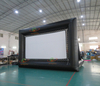 Pantalla de proyector inflable de 16 pies para exteriores de alta calidad, pantalla de película inflable, pantalla Led inflable para alquiler