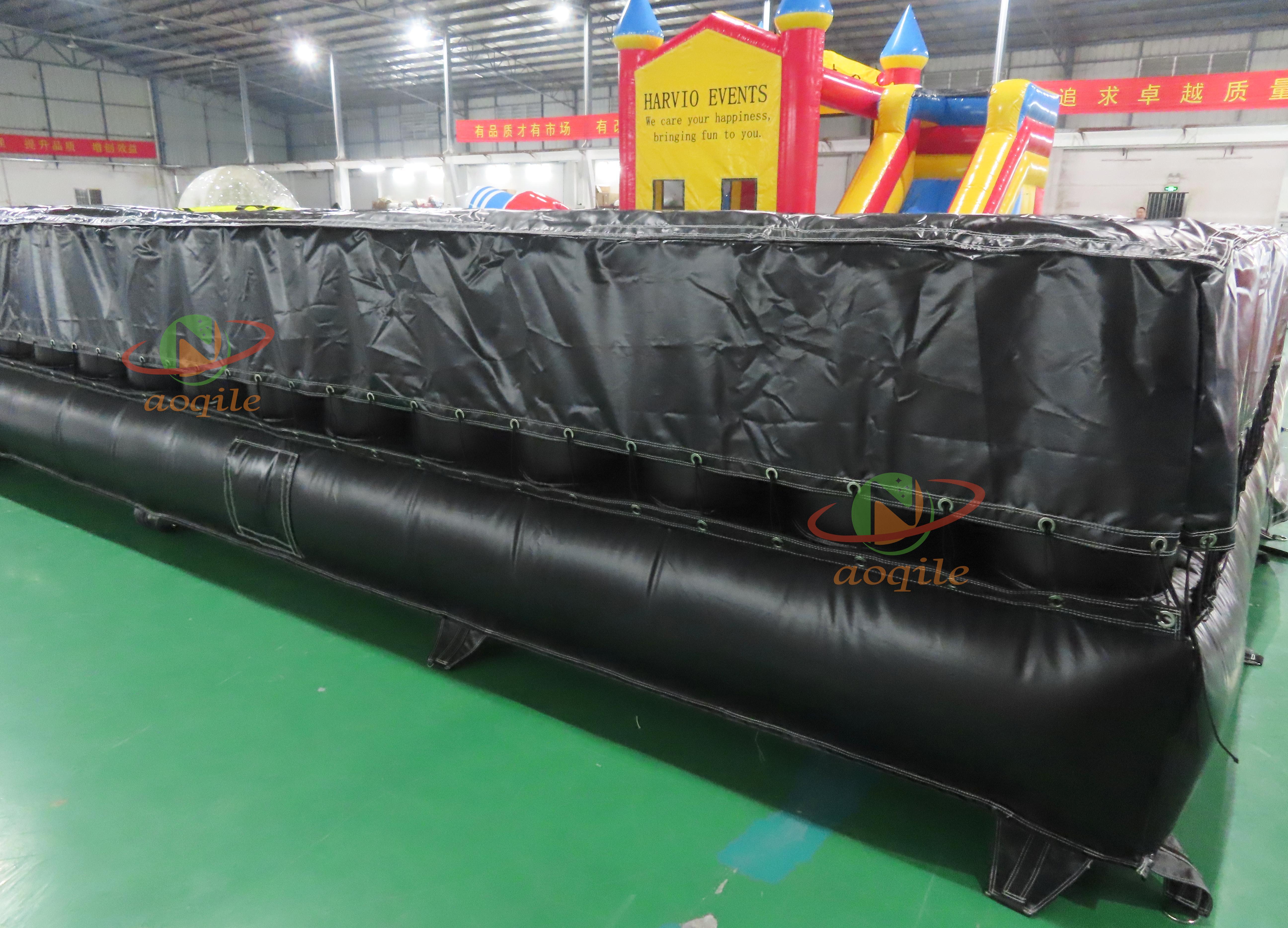Aoqile Base estable simulada de madera de buceo inflable portátil para competencia deportiva de fitness acuático para eventos