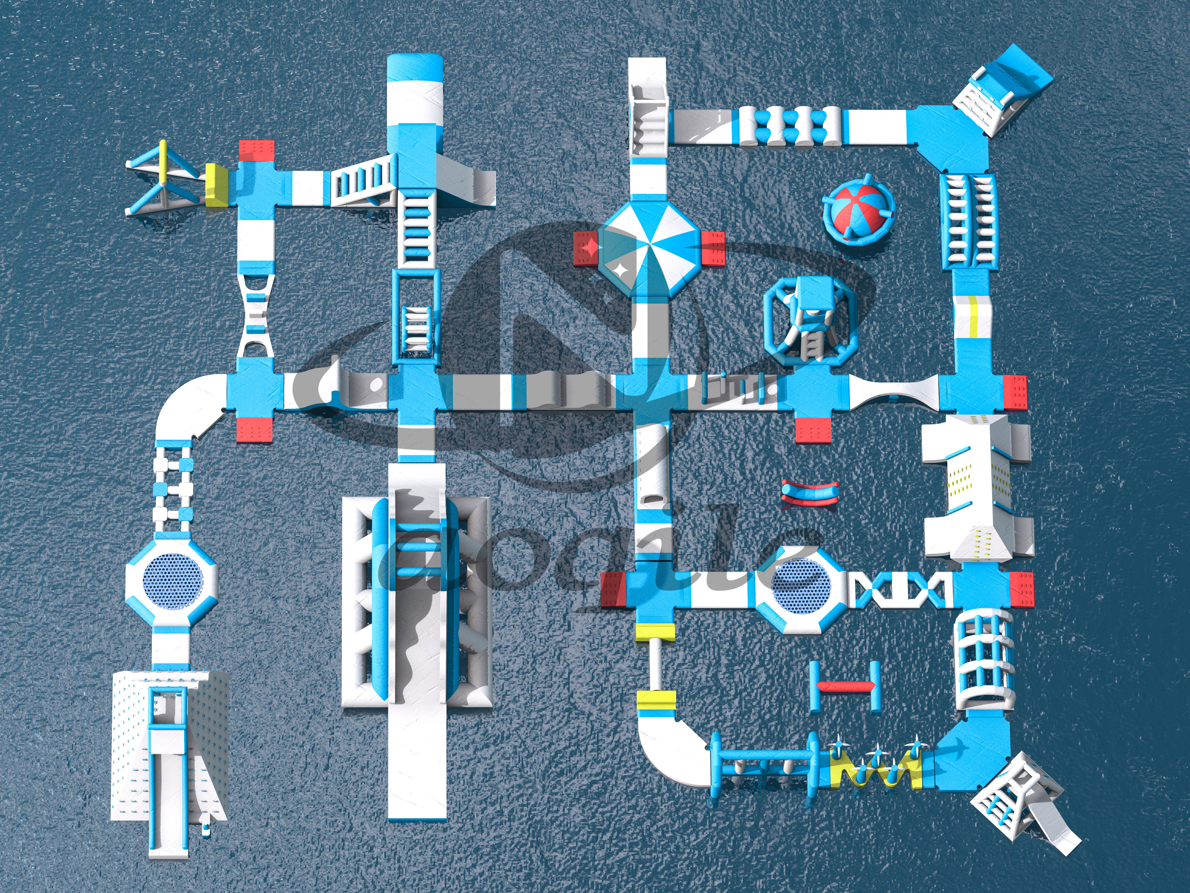 Cómo mantener un parque temático inflable