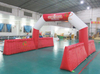 Venta caliente evento deportivo arco publicitario inflable línea de salida arco inflable de competición