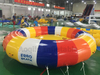 Barco inflable colorido remolcable comercial del disco del agua del donut del balanceo de la venta caliente