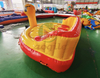 Lindo pato amarillo forma inflable piscina agua fiesta niños juguete pontón portátil esquí acuático remolcable