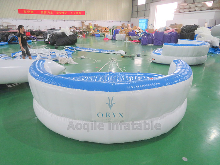 Sofá flotante inflable, pez volador, juegos de deportes acuáticos, barco Banana, equipo remolcable de esquí acuático