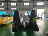 Parque Acuático de mar directo de fábrica, 10 asientos, bote inflable, juego de agua, bote banana con reparación, lona de PVC de 0,9mm, deportes acuáticos