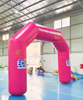 Gran oferta, puerta inflable, letrero de pvc, publicidad, arco inflable personalizado para uso comercial