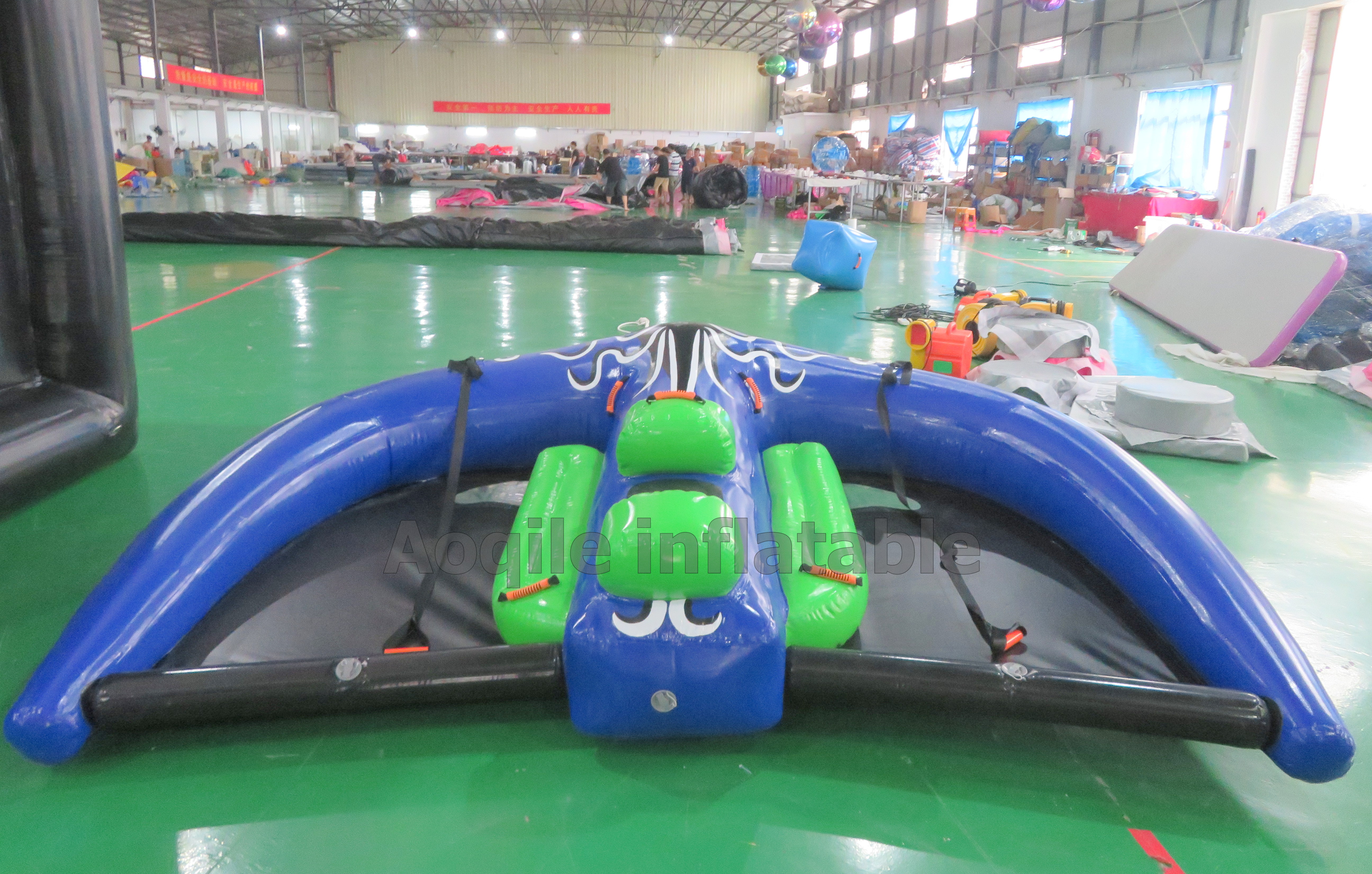 Deportes acuáticos inflable remolcable banana boat inflable agua pez volador