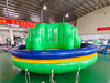 Verano emocionante juego de deportes acuáticos inflable espacio redondo Aqua flotante esquí acuático remolcable Disco barco