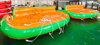 Barco inflable comercial flotante loco UFO remolcable para sofá de esquí acuático