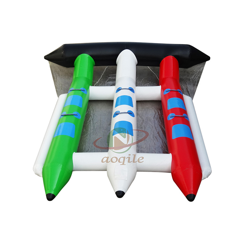 Equipo de deportes acuáticos populares, inflable de PVC, pez volador, tubo remolcable, barco tipo Banana, tubos remolcables, barcos Jet Ski