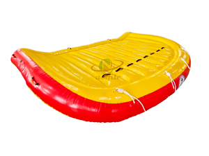 8 personas deporte acuático sofá flotante botes giratorios inflables Aqua Flying Boat tubo de esquí bote remolcable inflable