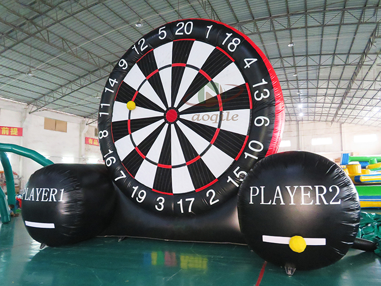 AOQILE2025 Estilo popular actividades acuáticas al aire libre al aire libre Grandes inflables Varios objetivos de pelota para eventos