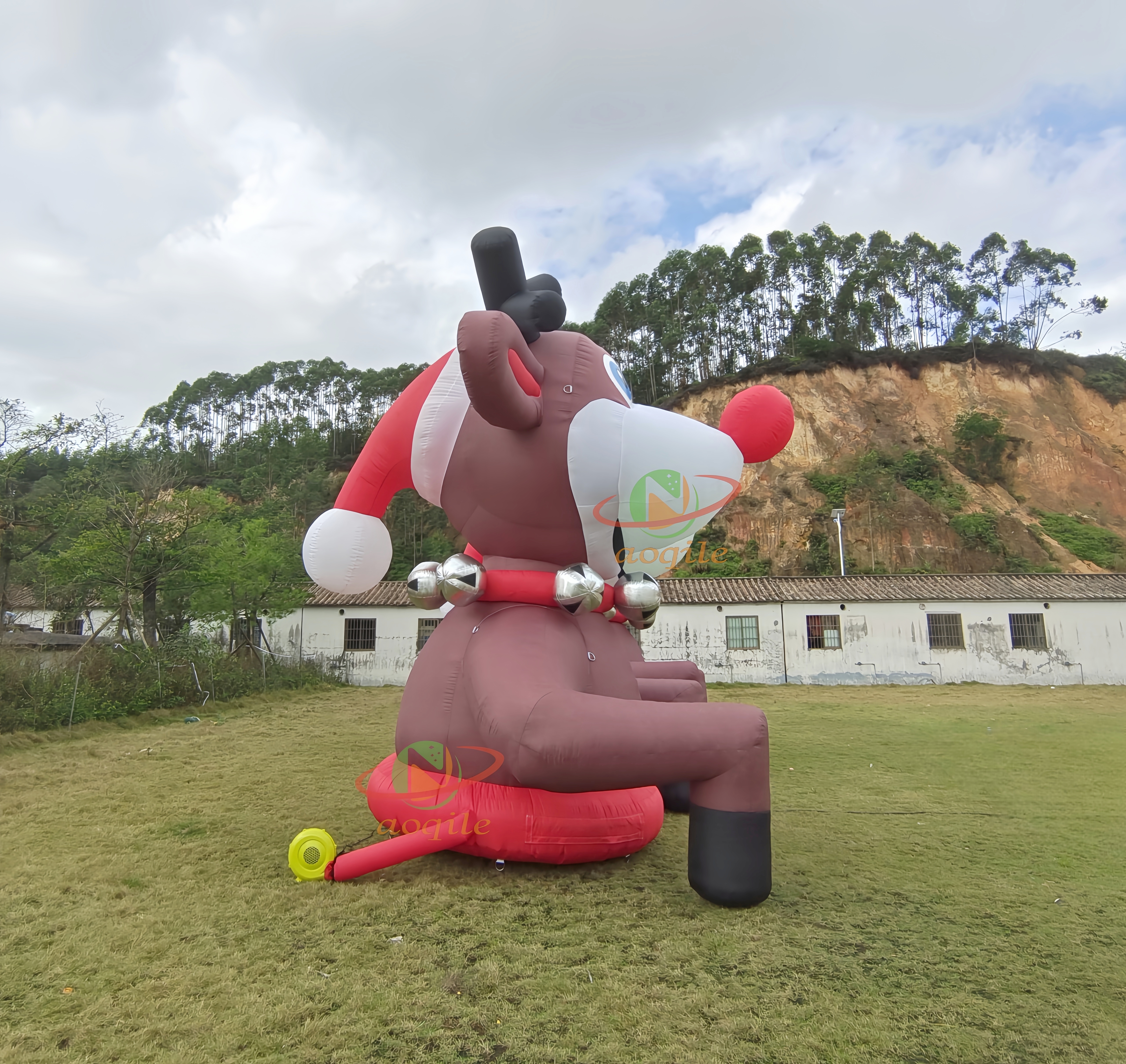 AOQILE2025 Elk lindo inflable más vendido como Decoración de la fiesta de eventos para eventos del parque de atracciones para eventos