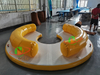 Aoqile Sofá Flotador de Arco Inflable Personalizado Cómodo para Playa Piscina Reuniones Actividades de Ocio para Eventos