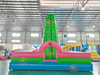 Torre de escalada inflable, montaña inflable de la pared de escalada en roca de los niños para los deportes