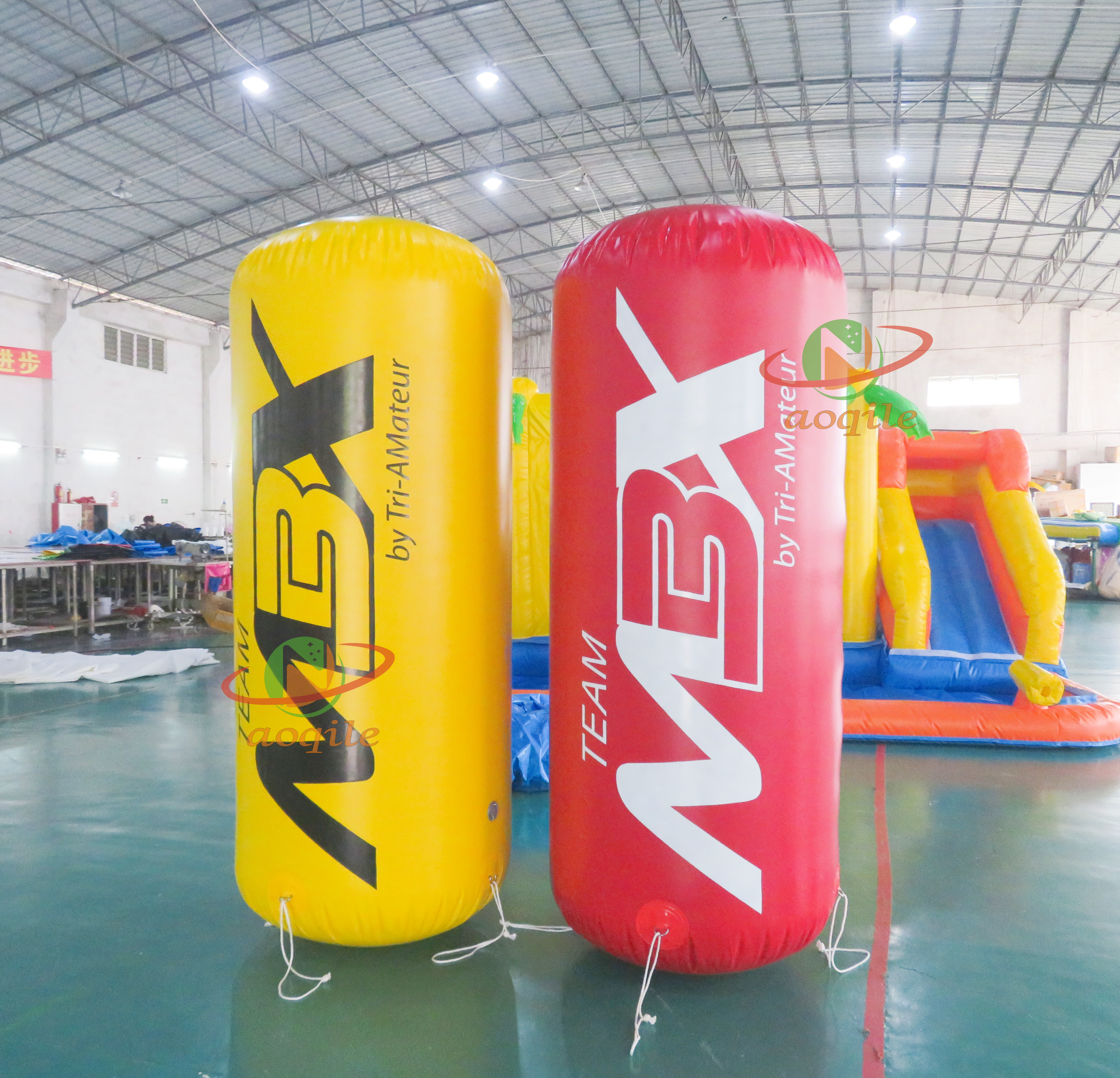 Boya flotante inflable modificada para requisitos particulares del marcador de la boya flotante inflable del tubo