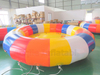 Barco inflable de discoteca volador giratorio para deportes acuáticos remolcable inflable Crazy UFO