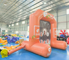 Línea de salida de meta 5M personalizado al aire libre para maratón arco de promoción inflable