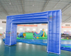 Arco inflable de publicidad personalizado de alta calidad, arco de entrada inflable para festival y eventos