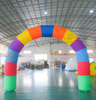 Arco inflable del arco iris, arco inflable del cumpleaños, arco inflable de la boda