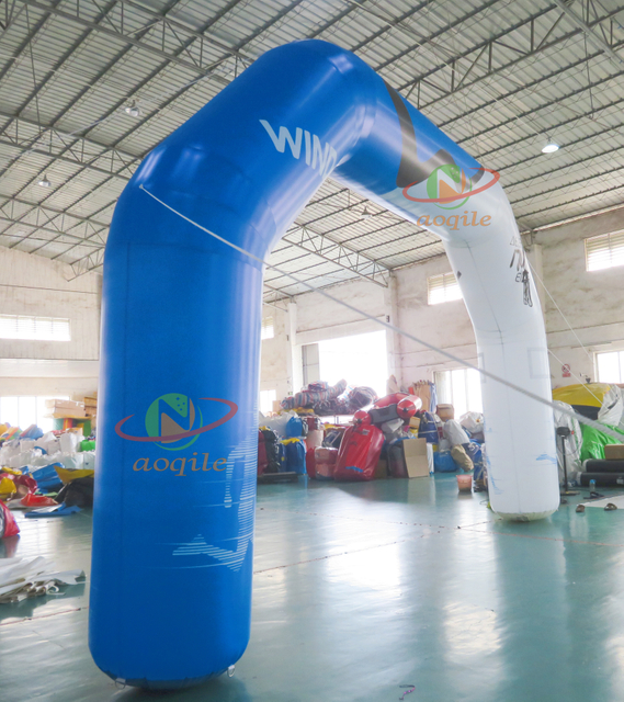 Arco inflable personalizado para eventos al aire libre, arco de inicio de carrera, arco de entrada inflable