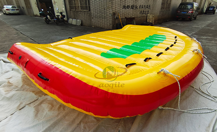 Deportes acuáticos multijugador flotantes inflables esquí acuático tubo remolcable sofá inflable barcos remolcables