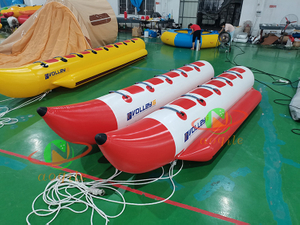 Inflable pez volador juego barco tubo remolcable equipo de deportes acuáticos inflable Banana Boat