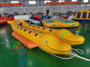 Deportes acuáticos de verano, juego de esquí acuático inflable, barco con forma de pez volador, tubo remolcable, barco inflable tipo Banana