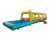 Tobogán acuático inflable interior y exterior de alta calidad con piscina