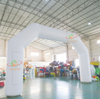 Arco de entrada inflable para eventos al aire libre, superventas, acabado de competición, arco publicitario inflable