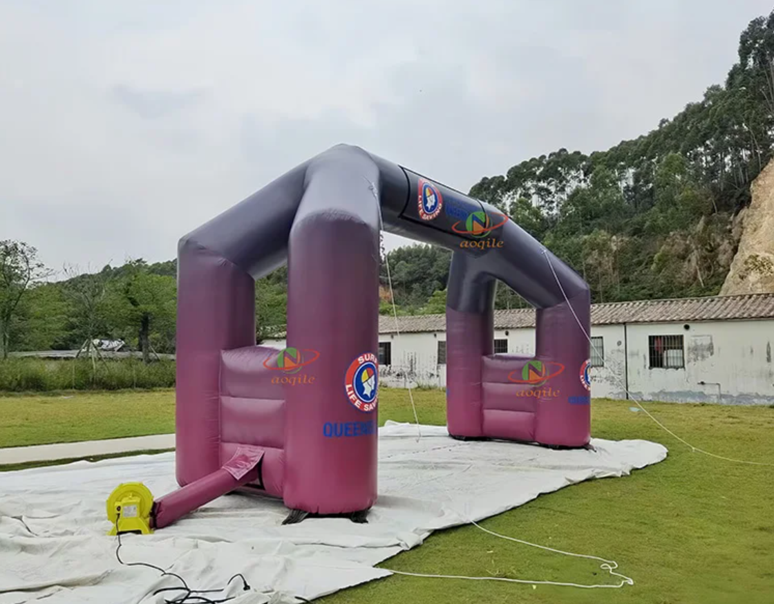 Arco inflable de publicidad deportiva, arco inflable personalizado para exteriores, modelo de publicidad para eventos deportivos