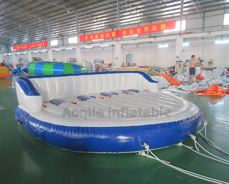 Sofá inflable de alta calidad, pez volador, deportes acuáticos, equipo inflable para parque acuático para adultos y niños