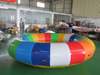 Barco inflable remolcable del disco del rodillo giratorio del parque acuático grande comercial