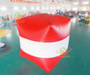 Boya flotante inflable personalizada para deportes acuáticos, cubo, evento, marca de boya publicitaria inflable especial