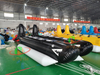 Parque Acuático de mar directo de fábrica, 10 asientos, bote inflable, juego de agua, bote banana con reparación, lona de PVC de 0,9mm, deportes acuáticos