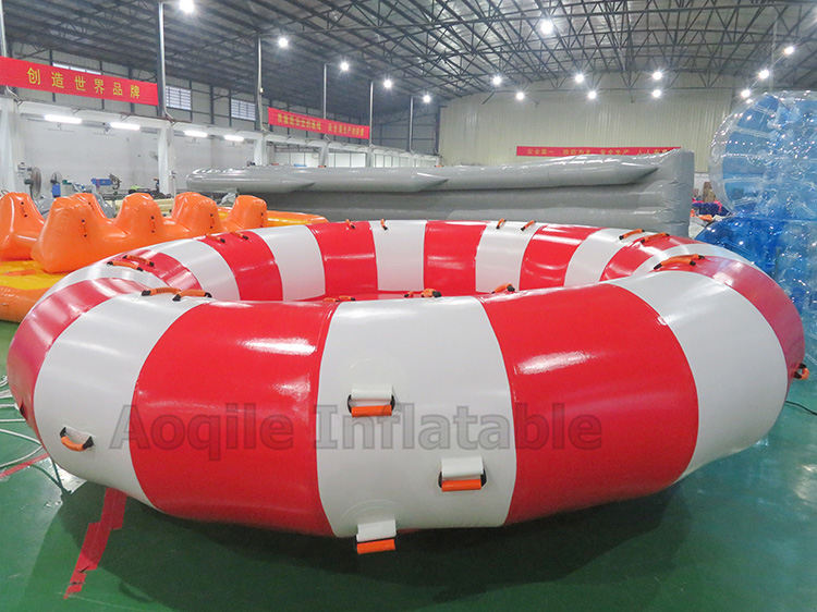 Multijugador Deportes Extremos Loco Inflable Saturno Agua Juguete Rotación Remolcable Disco Barco