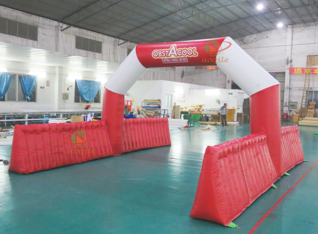 Arco de entrada inflable para exteriores, arco de línea de inicio y meta de carrera inflable para eventos de arco publicitario