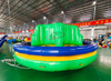 Verano emocionante juego de deportes acuáticos inflable espacio redondo Aqua flotante esquí acuático remolcable Disco barco