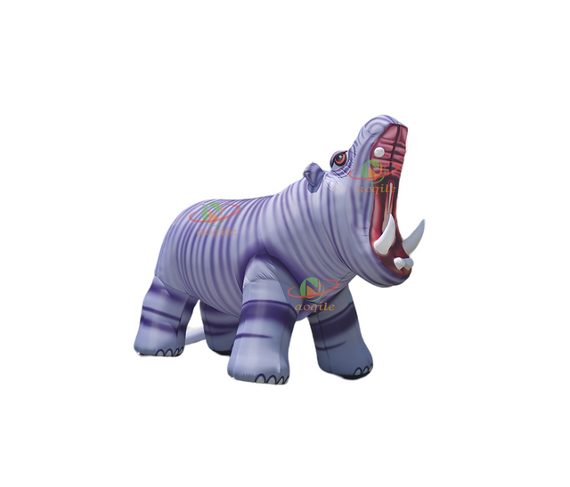 AOQILE 2025 Muñeca de hipopótamo inflable de alta calidad más vendida para parques acuáticos y parques temáticos para eventos