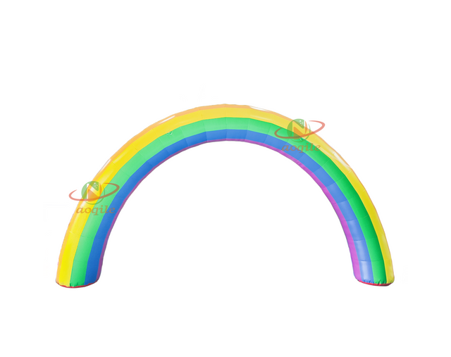 Arco de arco irbow inflable aoqile para eventos publicitarios comerciales
