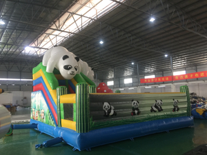 Estilo lindo de la panda del parque acuático inflable personalizado de alta calidad