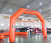 Arco inflable de inicio y meta de carrera, arco publicitario de entrada inflable para evento personalizado