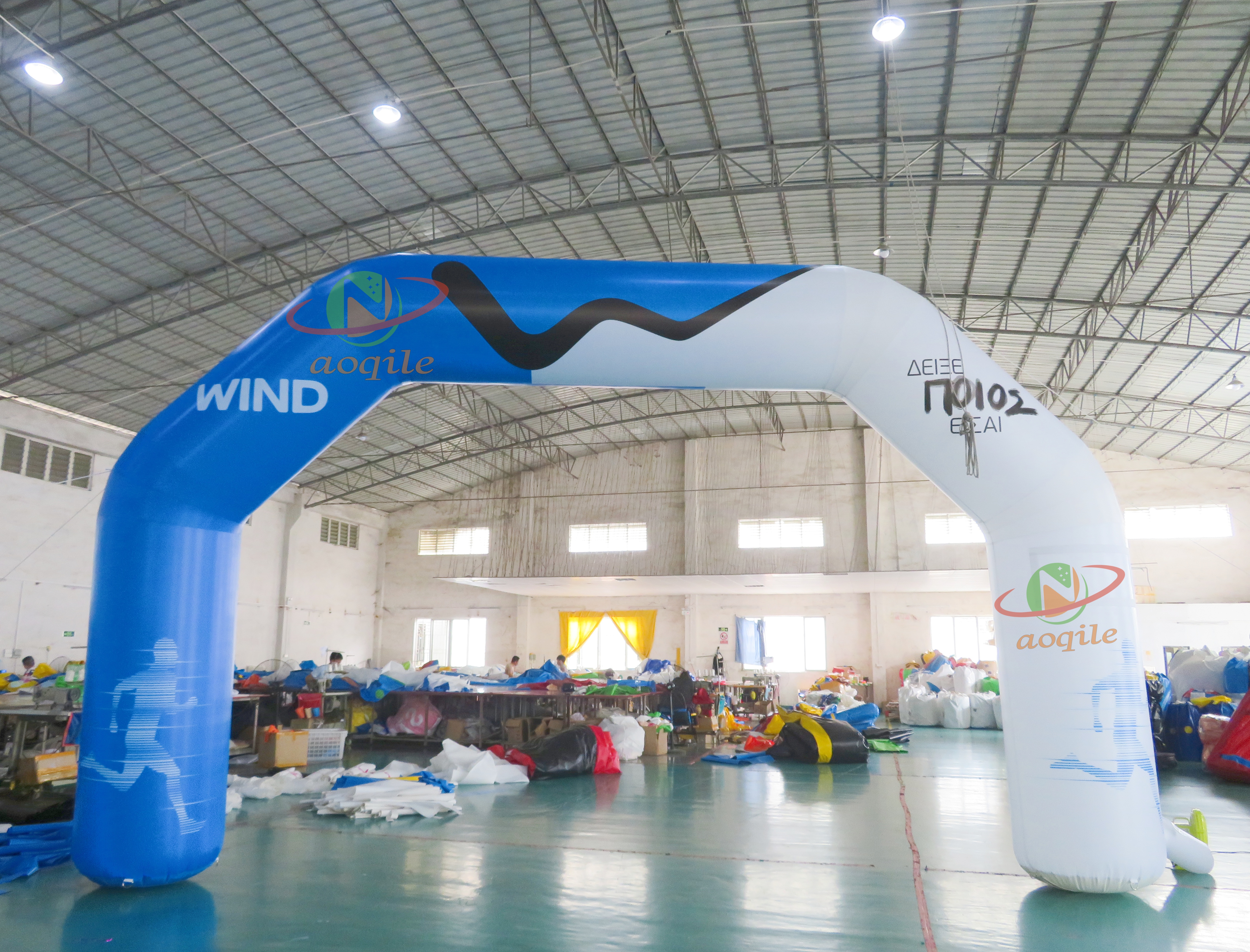 Arco inflable personalizado para eventos al aire libre, arco de inicio de carrera, arco de entrada inflable