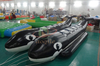 Barco inflable de doble carril, gran oferta, bote tipo Banana remolcable de doble tubo inflable de PVC para 10 personas