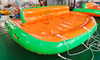 Barco inflable comercial flotante loco UFO remolcable para sofá de esquí acuático