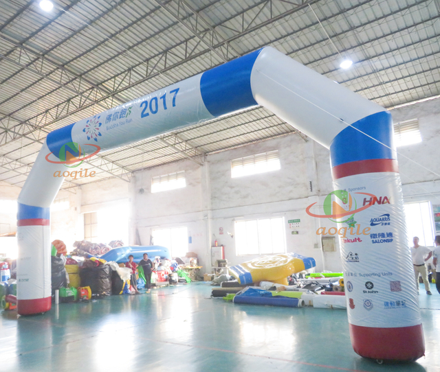 Venta Línea de inicio inflable, punto final, arco deportivo, publicidad al aire libre, arco