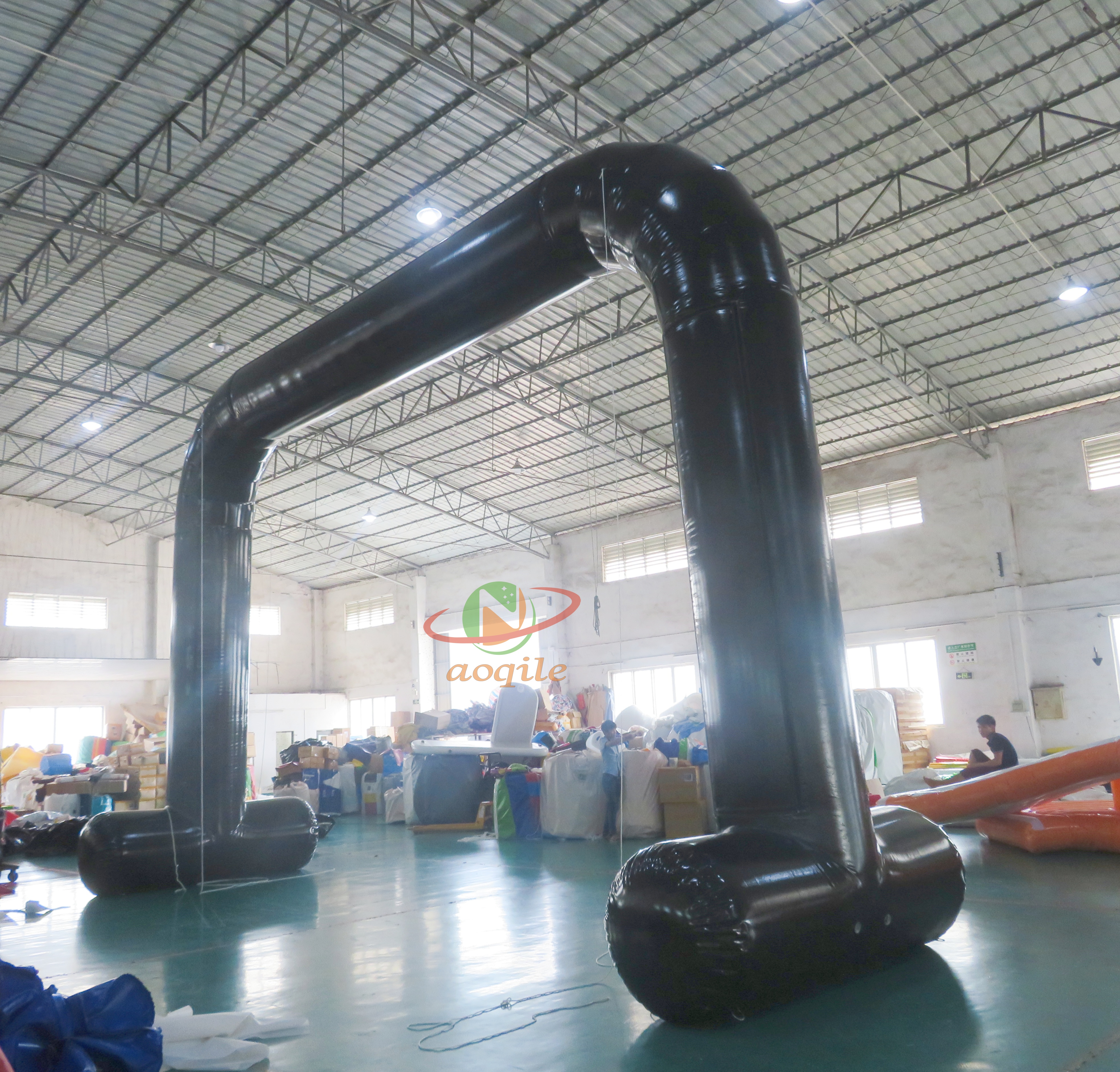 Aoqile 2025 actividades al aire libre más vendidas, arco inflable personalizado comercial de alta calidad para eventos