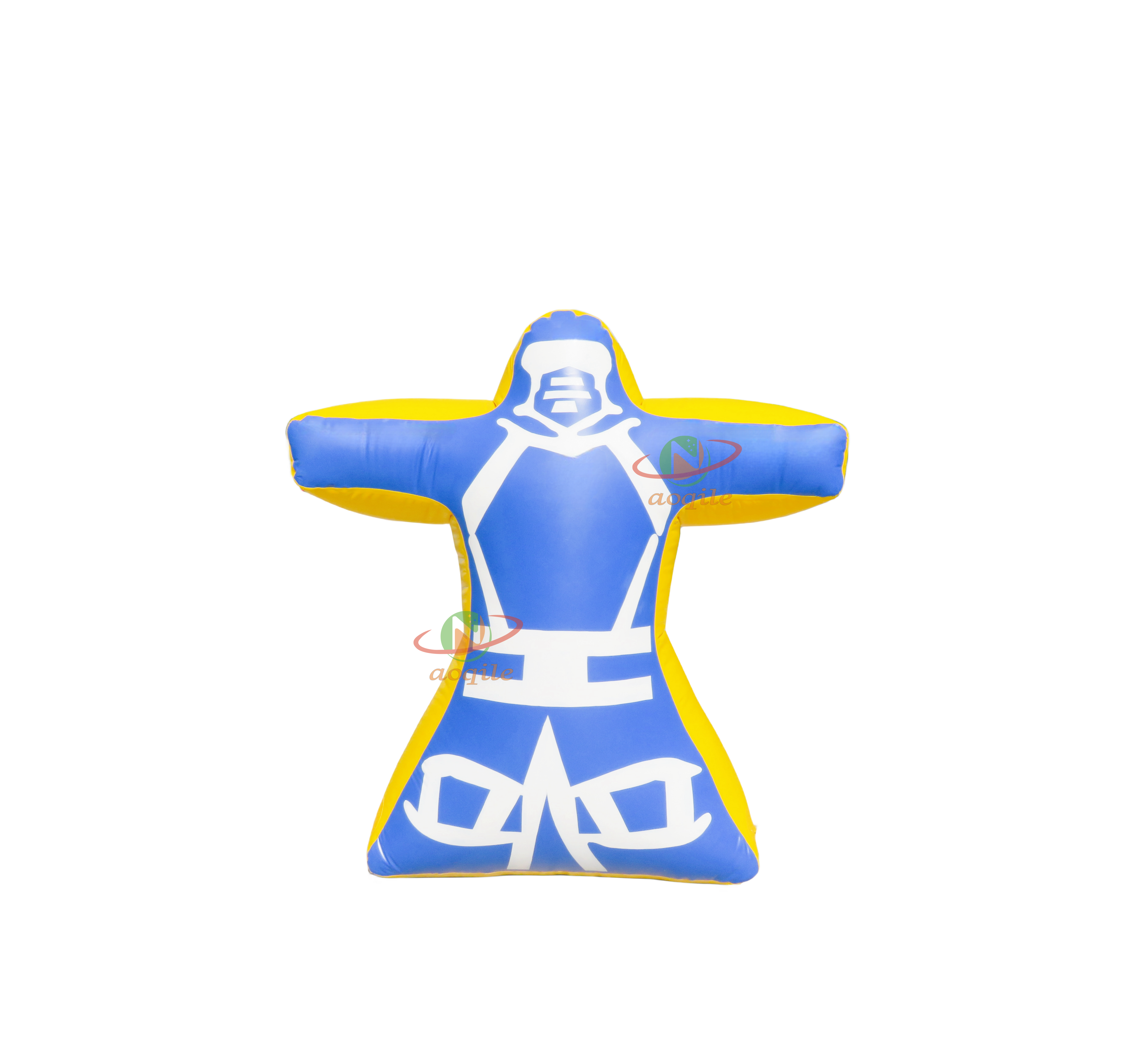 AOQILE2025 Modelo de venta de calientes Beach Outdoor Actividades al aire libre Boya de patrones de forma humana inflable de alta calidad utilizada para eventos