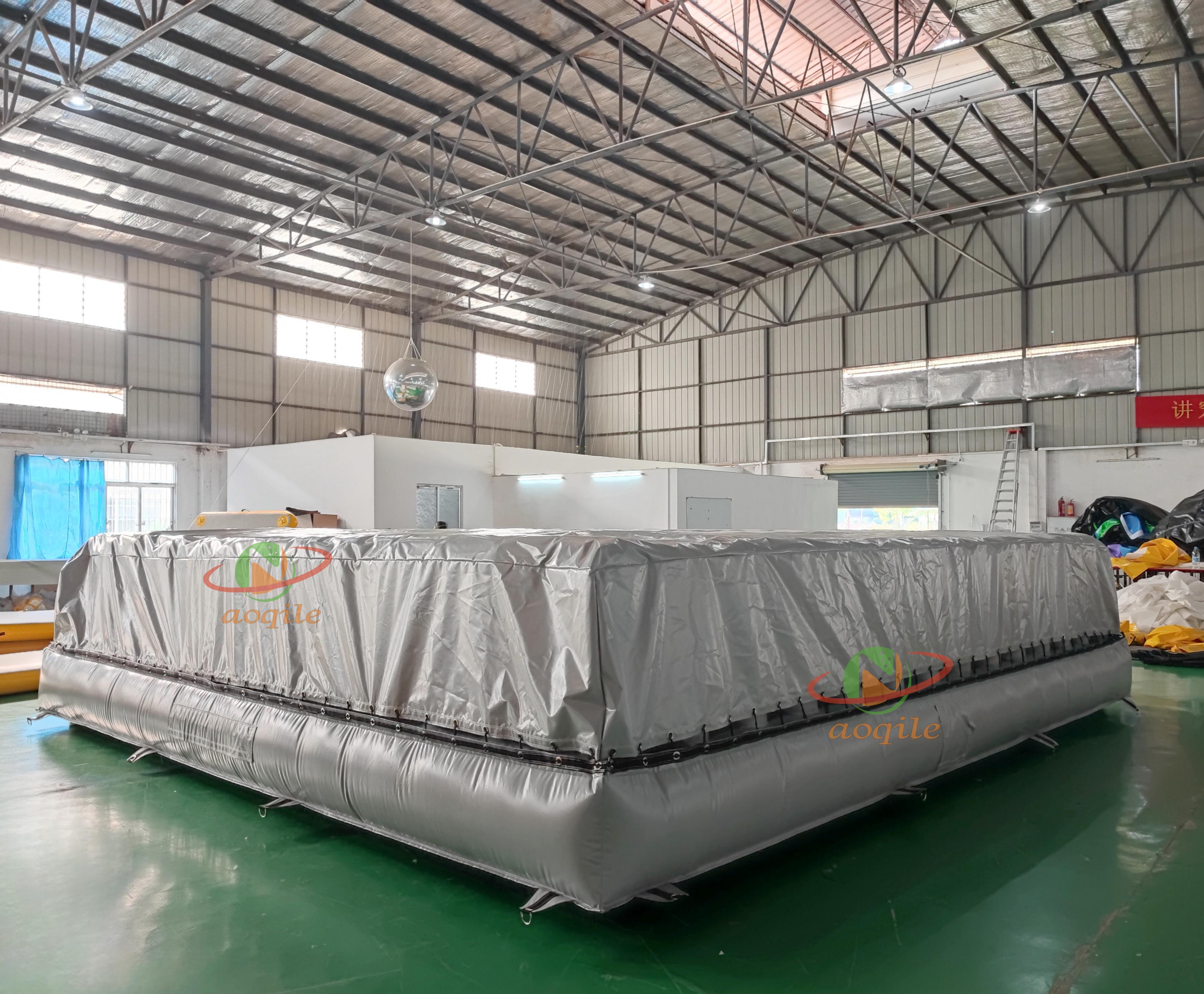 Aoqile Bolsa inflable comercial para salto de agua, resistente a los rayos UV, plegable para eventos de alquiler de fiestas en la playa para eventos