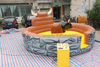 Aoqile Máquina inflable comercial para montar toros, velocidad ajustable para adultos y adolescentes, actividades divertidas al aire libre para eventos