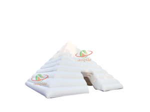 Aoqile Torre Triangular inflable comercial PVC resistente para decoraciones de parques de atracciones de desfiles de festivales para eventos